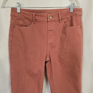 Soft Surroundings Apricot Color Mid Rise Jeggings/Jeans. Size PXS